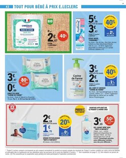 Prospectus promotionnel E.Leclerc valable à partir du 13/01/2026 - Page 42.