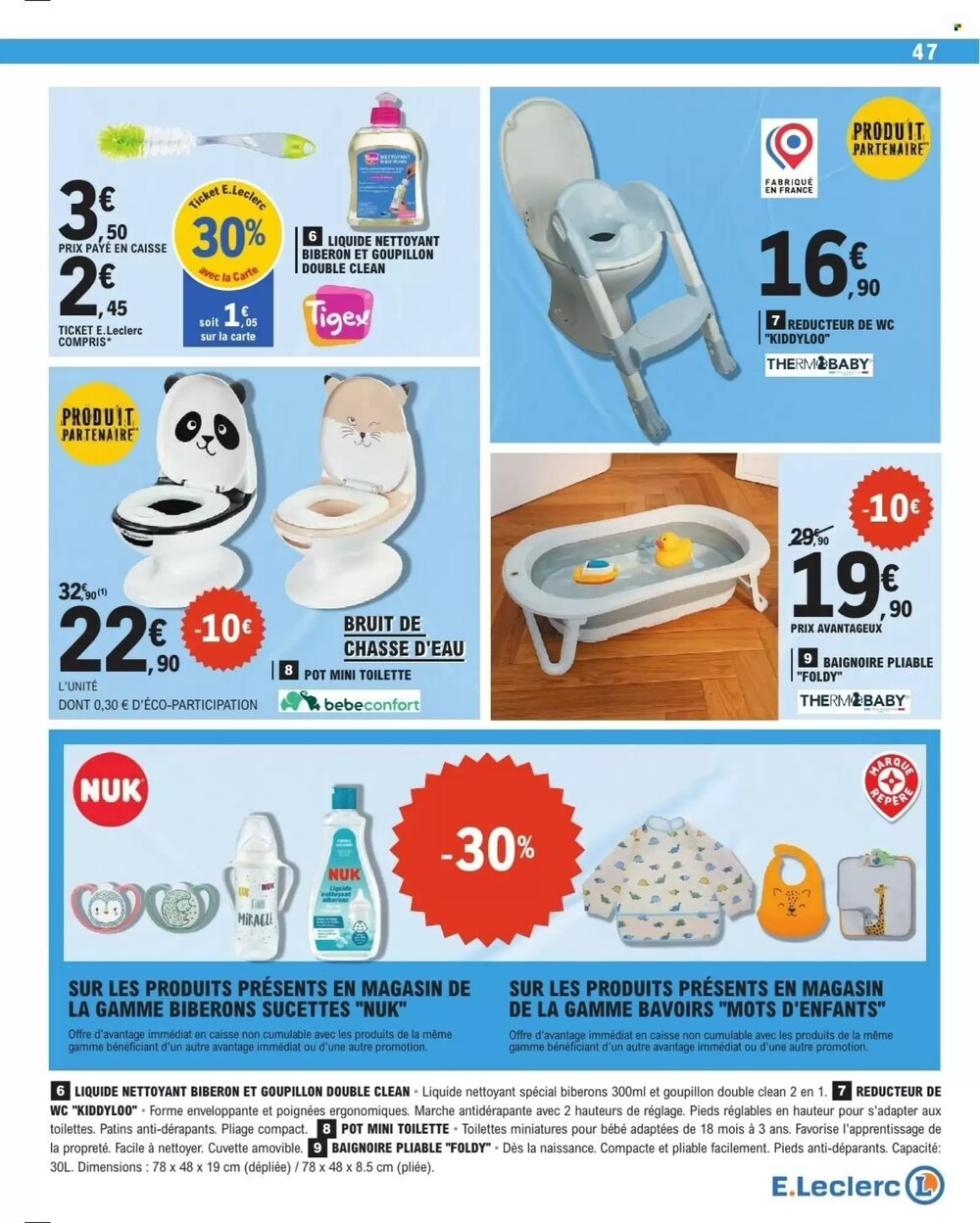 Prospectus promotionnel E.Leclerc valable à partir du 13/01/2026 - Page 47.