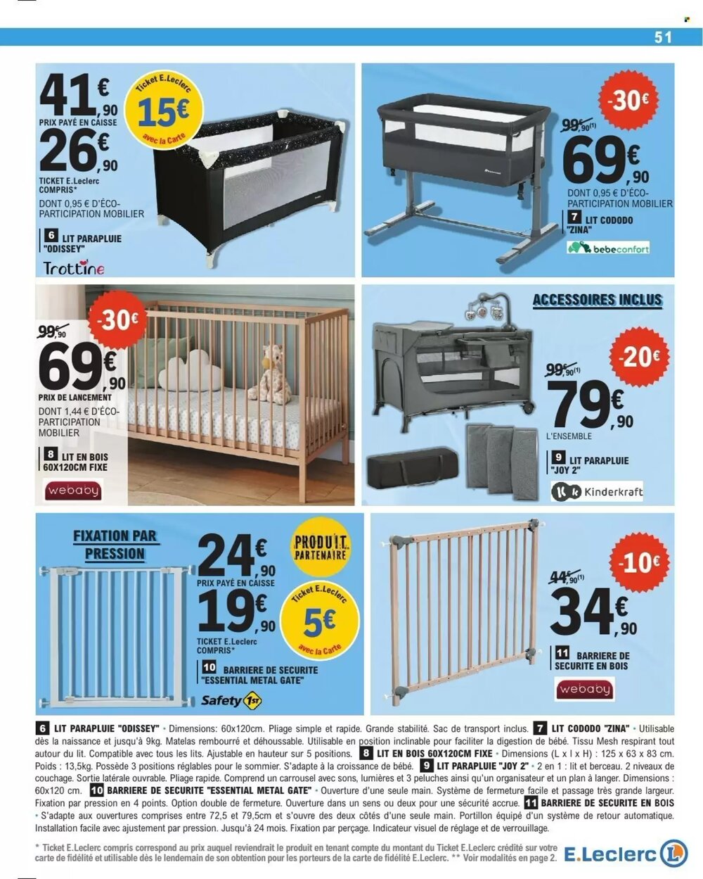 Prospectus promotionnel E.Leclerc valable à partir du 13/01/2026 - Page 51.