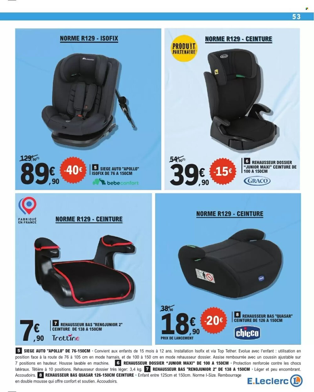 Prospectus promotionnel E.Leclerc valable à partir du 13/01/2026 - Page 53.