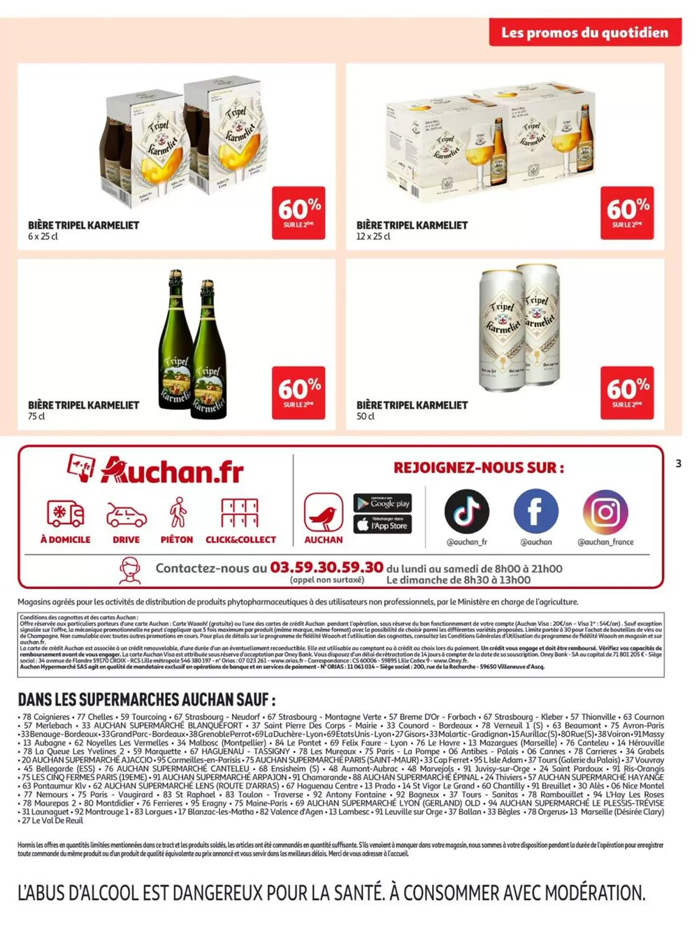 Prospectus promotionnel Auchan valable à partir du 13/01/2026 - Page 3.