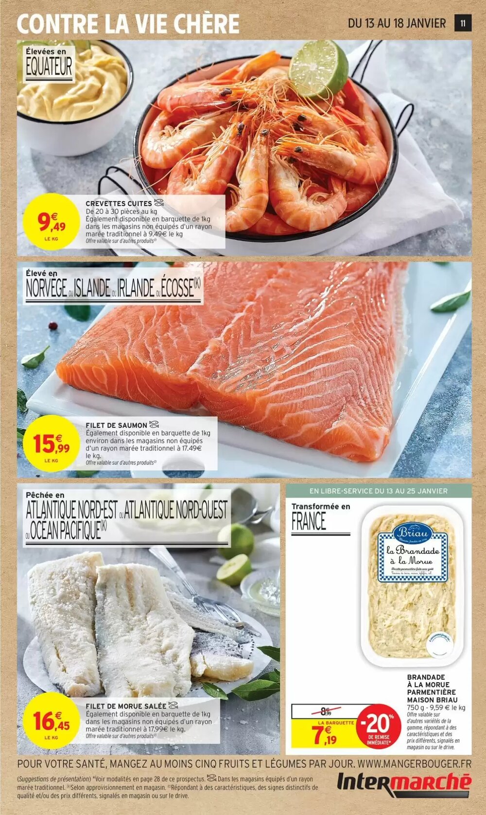 Prospectus promotionnel Intermarché valable à partir du 13/01/2026 - Page 11.