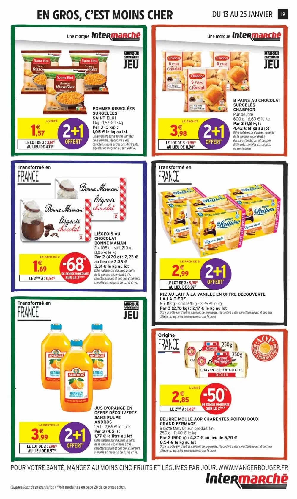 Prospectus promotionnel Intermarché valable à partir du 13/01/2026 - Page 19.