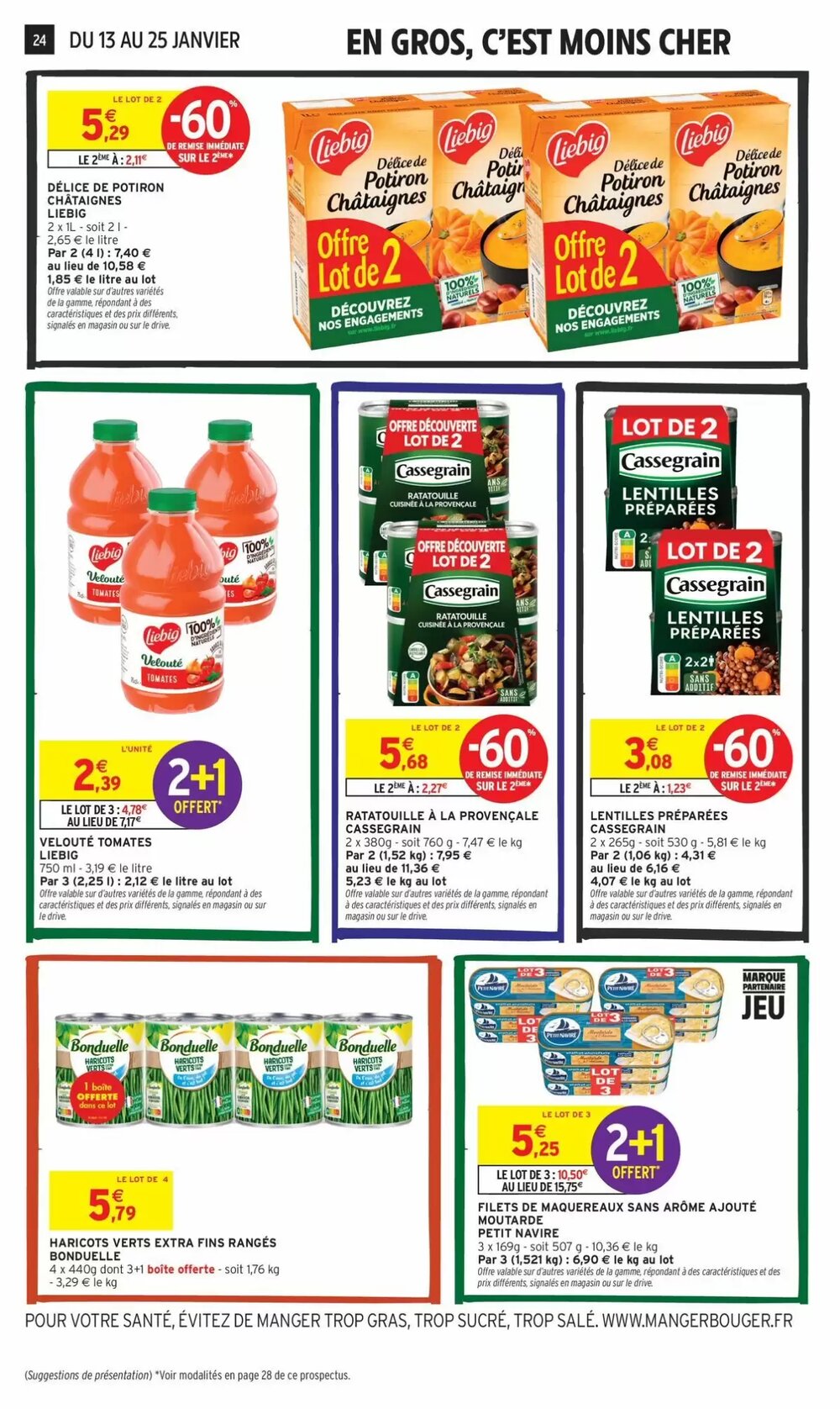 Prospectus promotionnel Intermarché valable à partir du 13/01/2026 - Page 24.