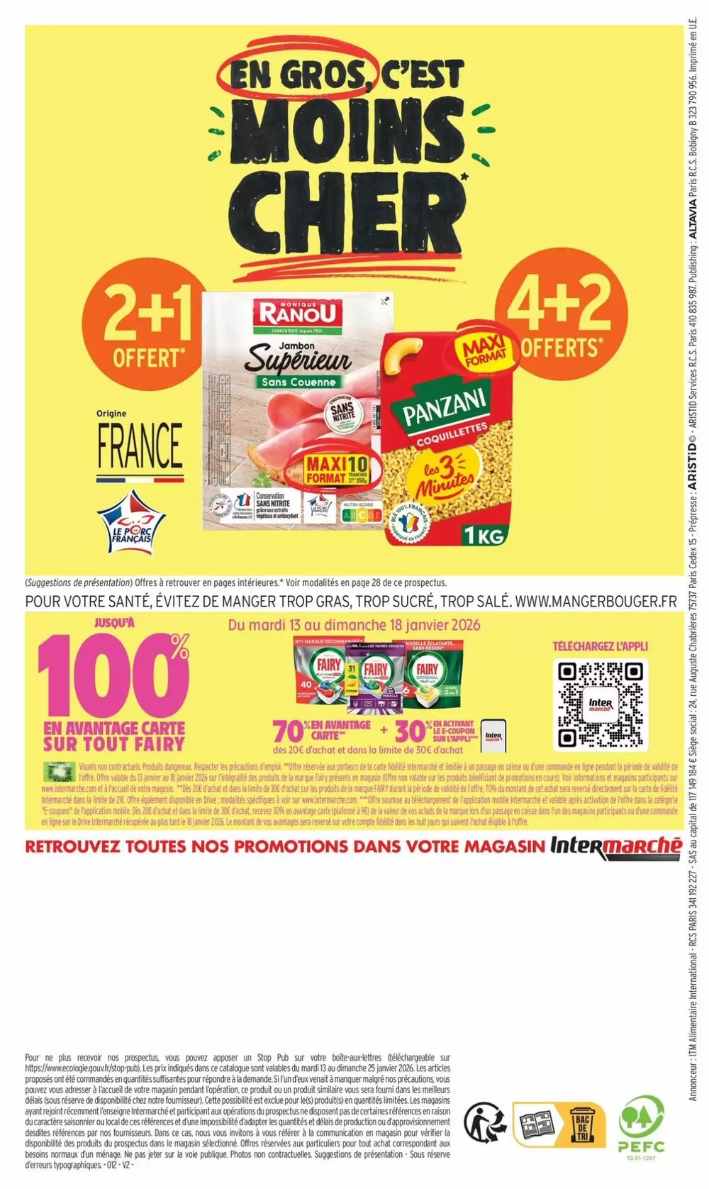 Prospectus promotionnel Intermarché valable à partir du 13/01/2026 - Page 40.