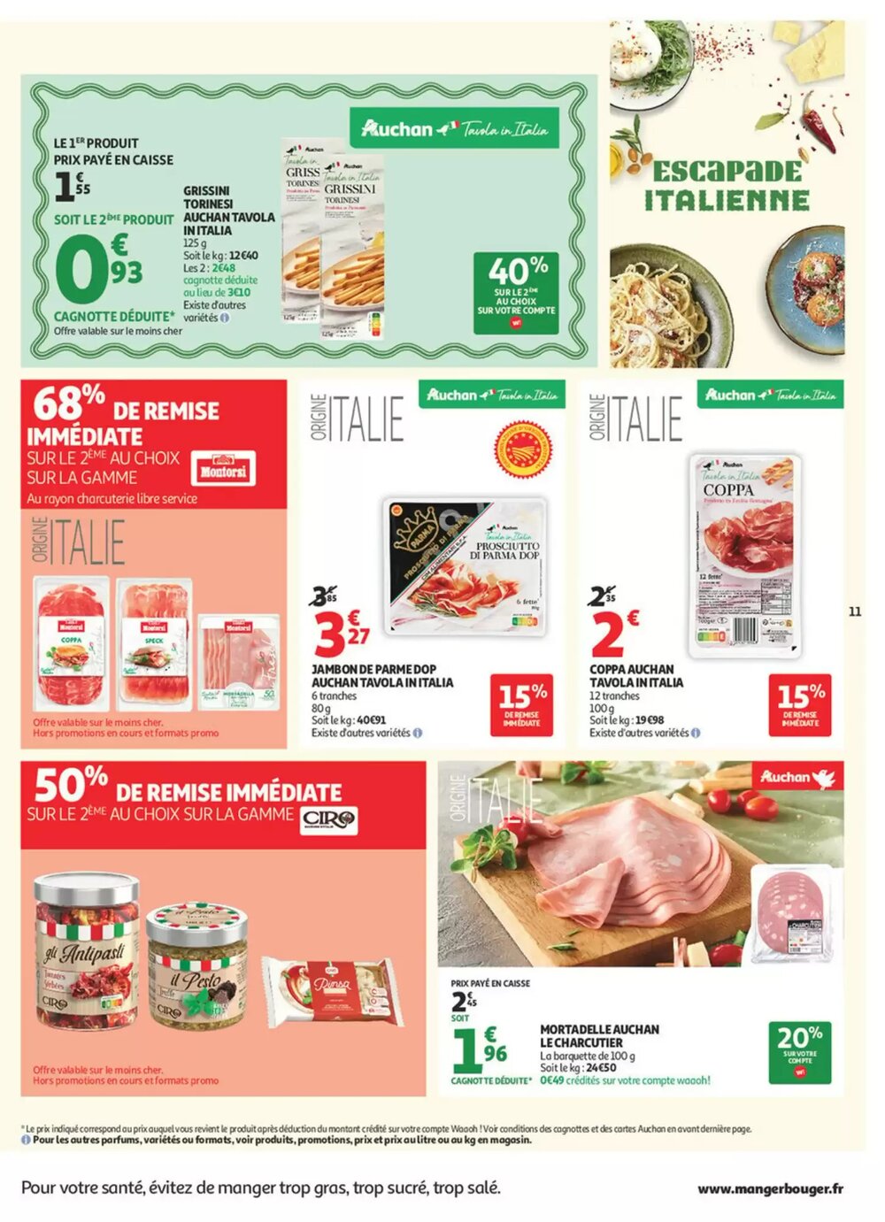 Prospectus promotionnel Auchan valable à partir du 13/01/2026 - Page 11.