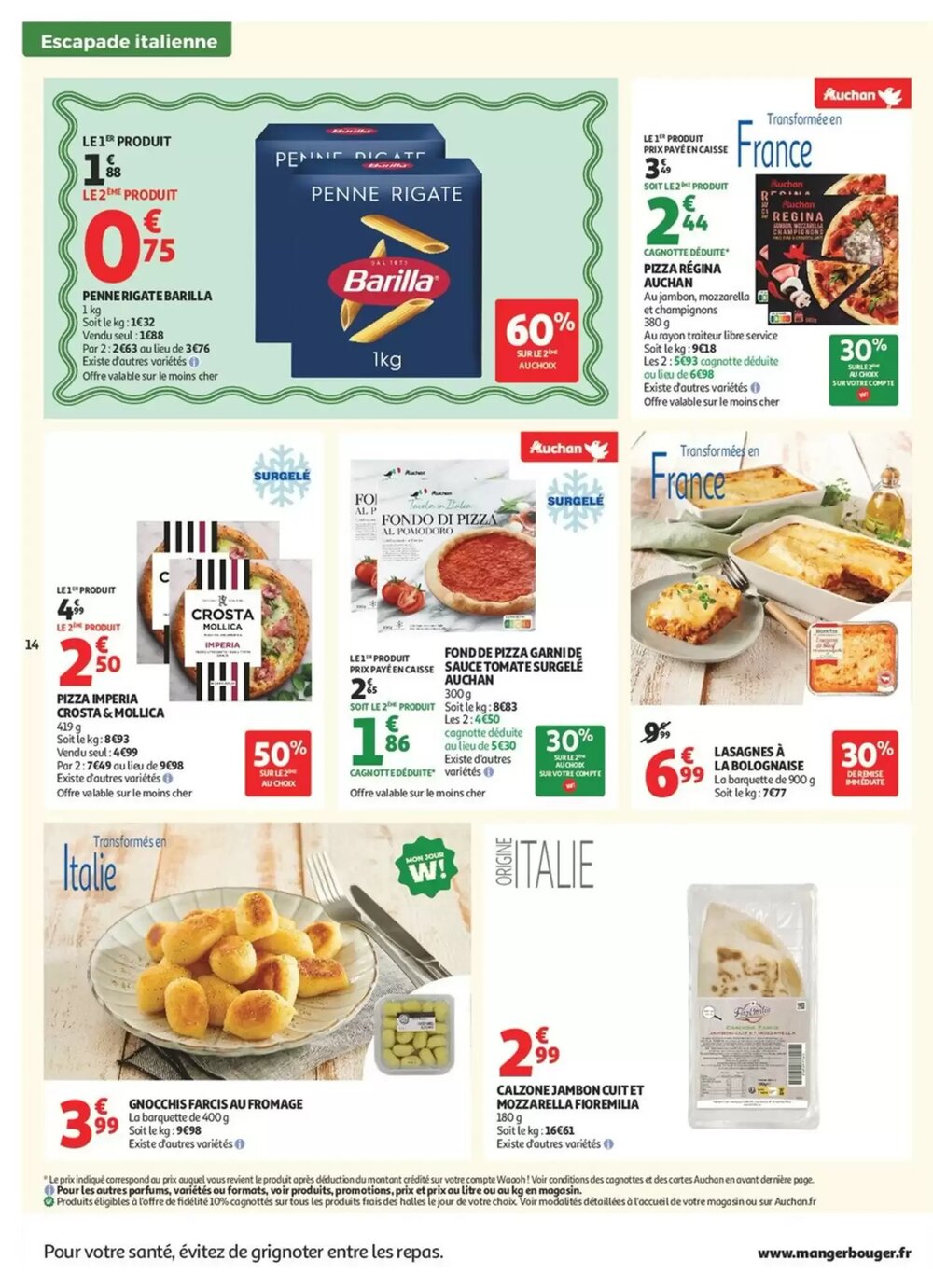 Prospectus promotionnel Auchan valable à partir du 13/01/2026 - Page 14.