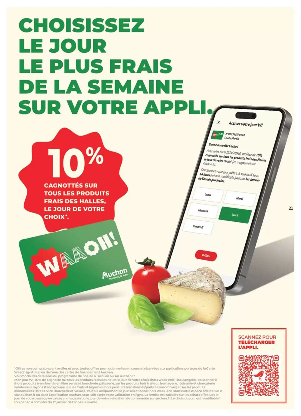 Prospectus promotionnel Auchan valable à partir du 13/01/2026 - Page 21.