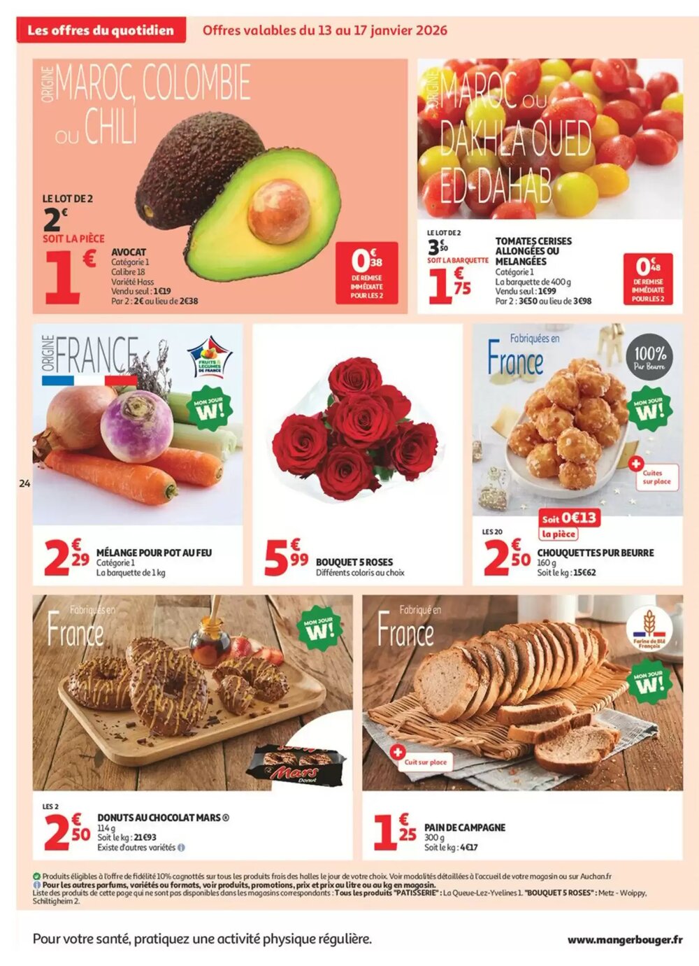Prospectus promotionnel Auchan valable à partir du 13/01/2026 - Page 24.