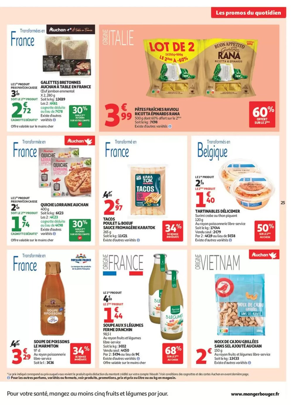 Prospectus promotionnel Auchan valable à partir du 13/01/2026 - Page 25.