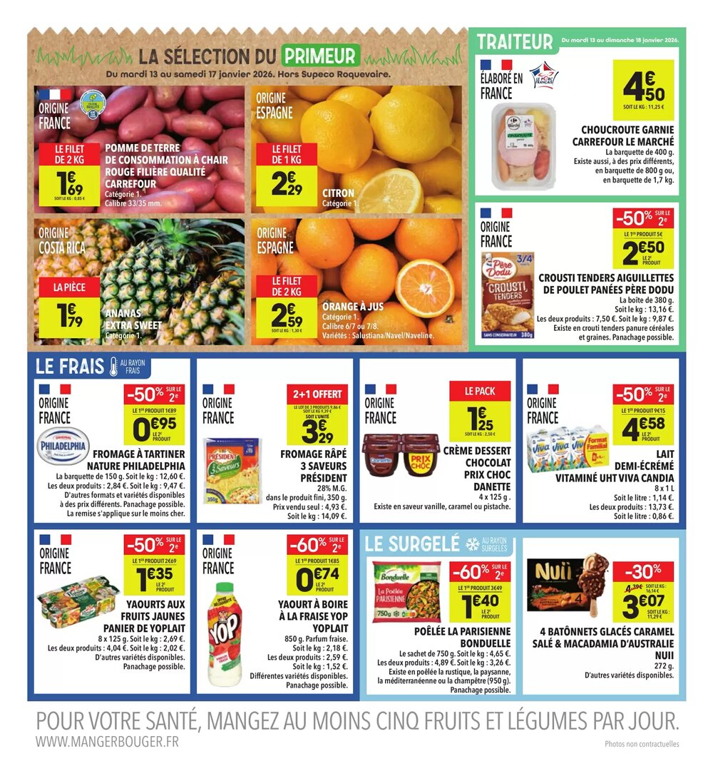 Prospectus promotionnel Supeco valable à partir du 13/01/2026 - Page 2.