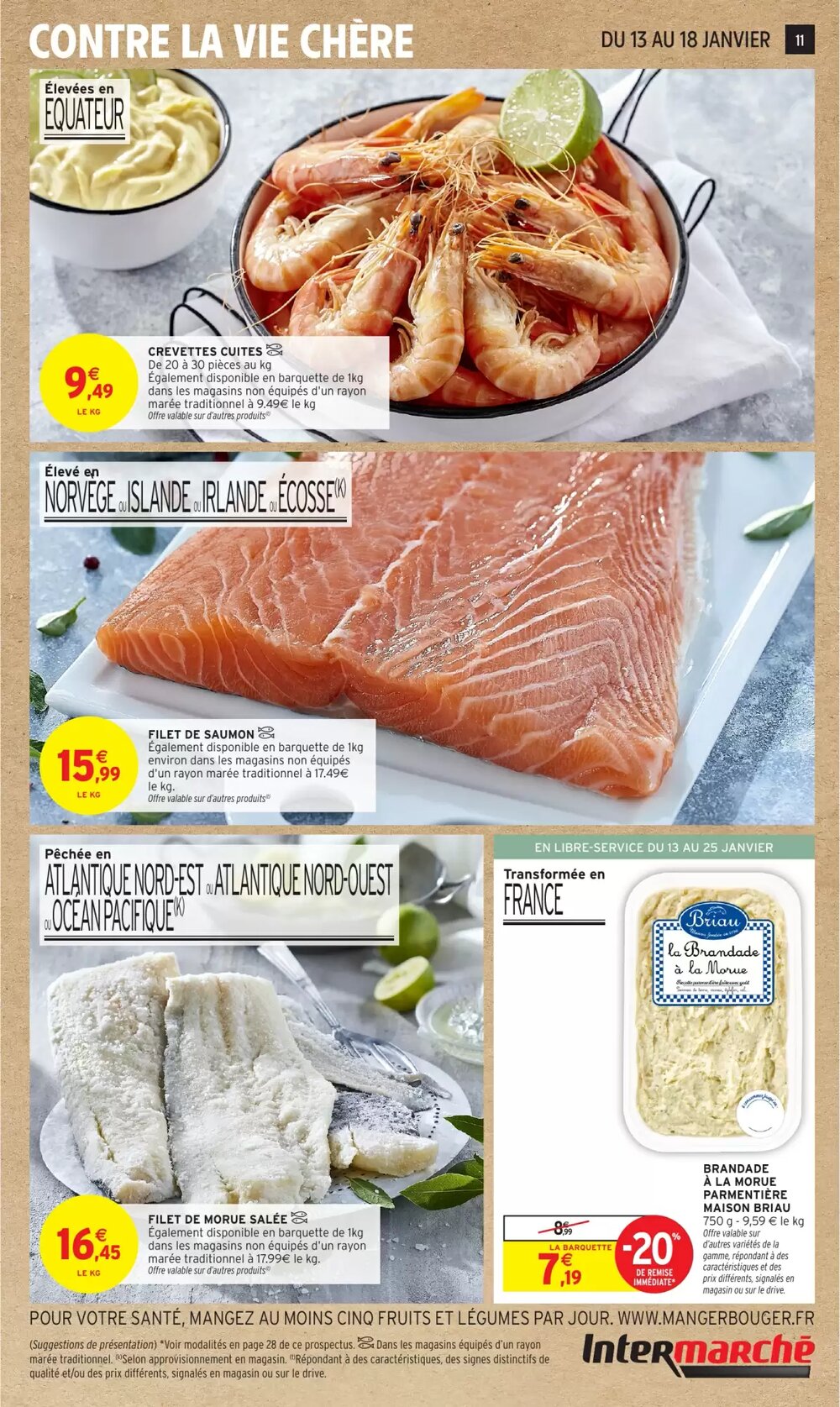 Prospectus promotionnel Intermarché valable à partir du 13/01/2026 - Page 11.