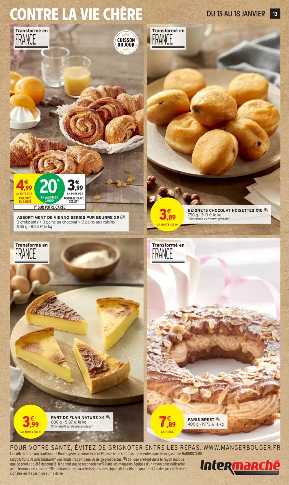 Prospectus promotionnel Intermarché valable à partir du 13/01/2026 - Page 13.