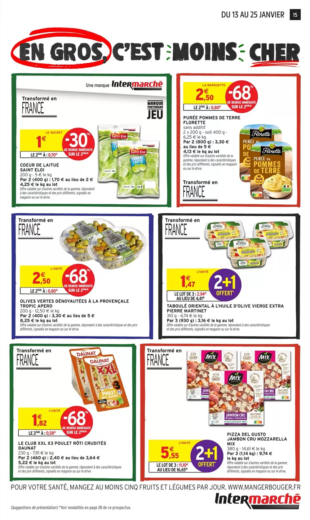 Prospectus promotionnel Intermarché valable à partir du 13/01/2026 - Page 15.