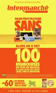 Prospectus promotionnel Intermarché valable à partir du 13/01/2026 - Page 1.