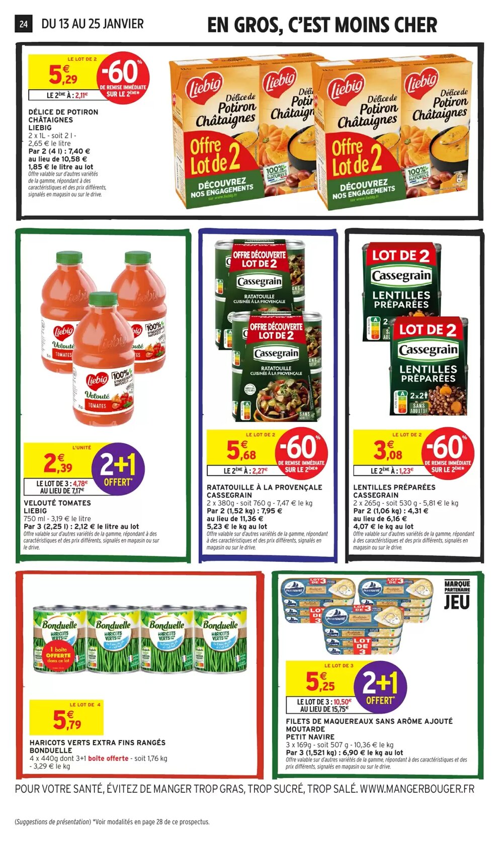 Prospectus promotionnel Intermarché valable à partir du 13/01/2026 - Page 24.