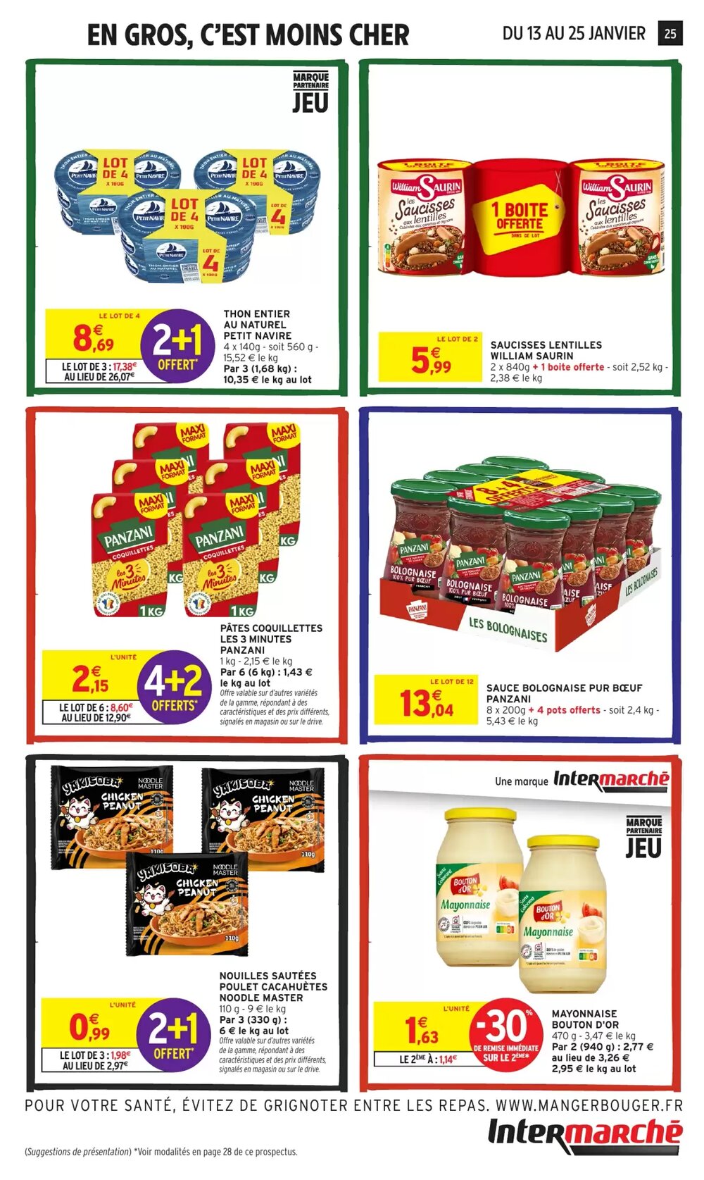 Prospectus promotionnel Intermarché valable à partir du 13/01/2026 - Page 25.