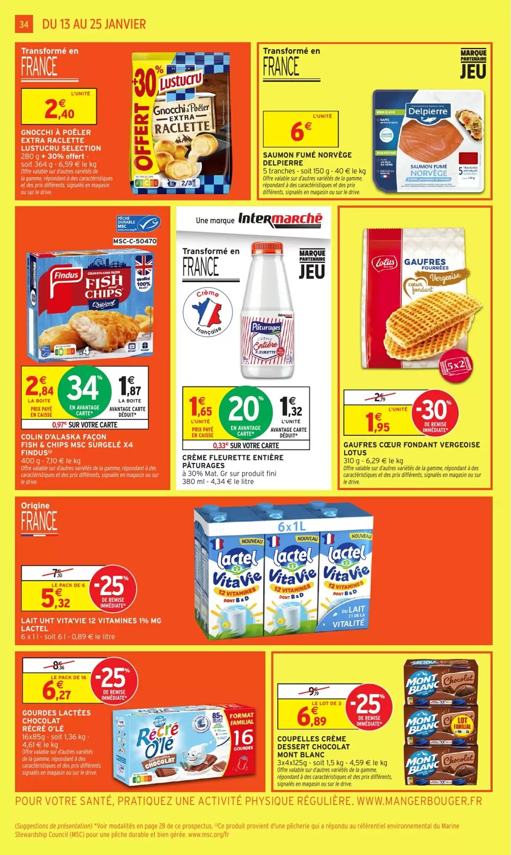 Prospectus promotionnel Intermarché valable à partir du 13/01/2026 - Page 34.
