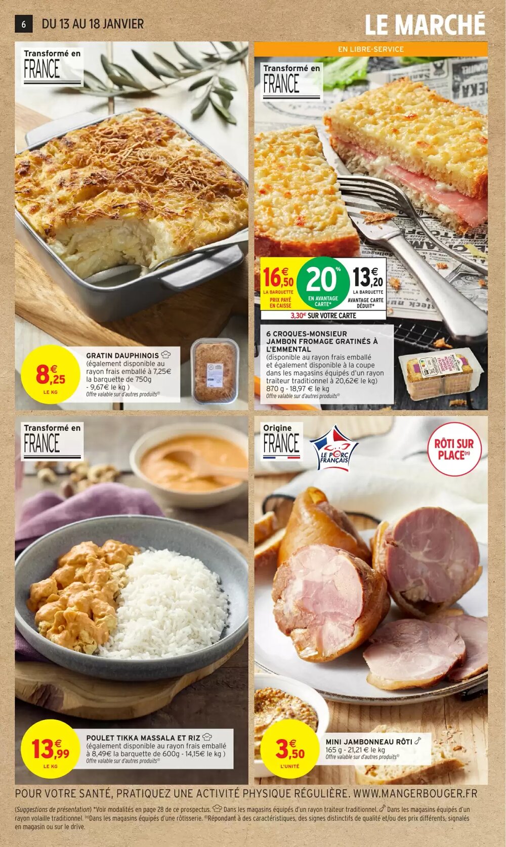 Prospectus promotionnel Intermarché valable à partir du 13/01/2026 - Page 6.