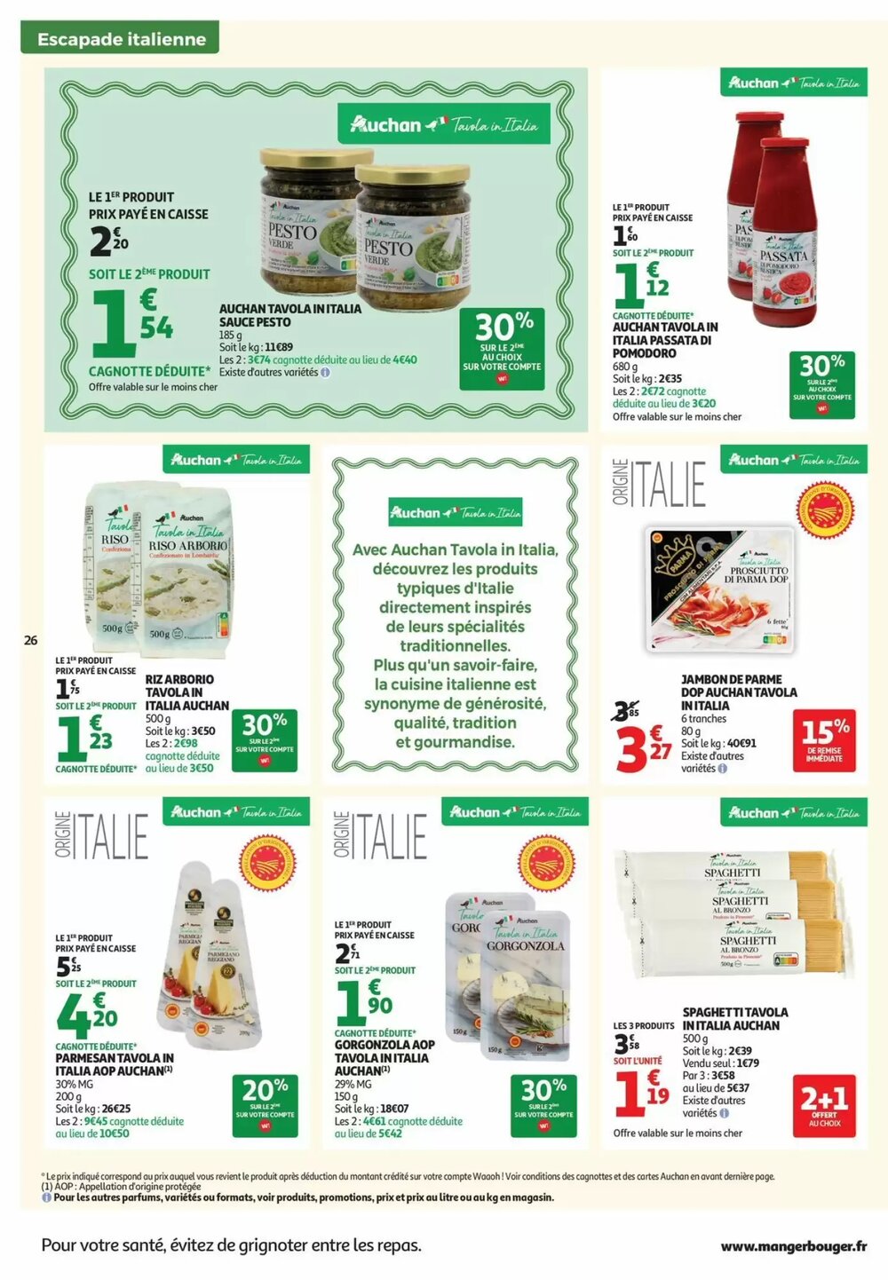 Prospectus promotionnel Auchan valable à partir du 13/01/2026 - Page 26.