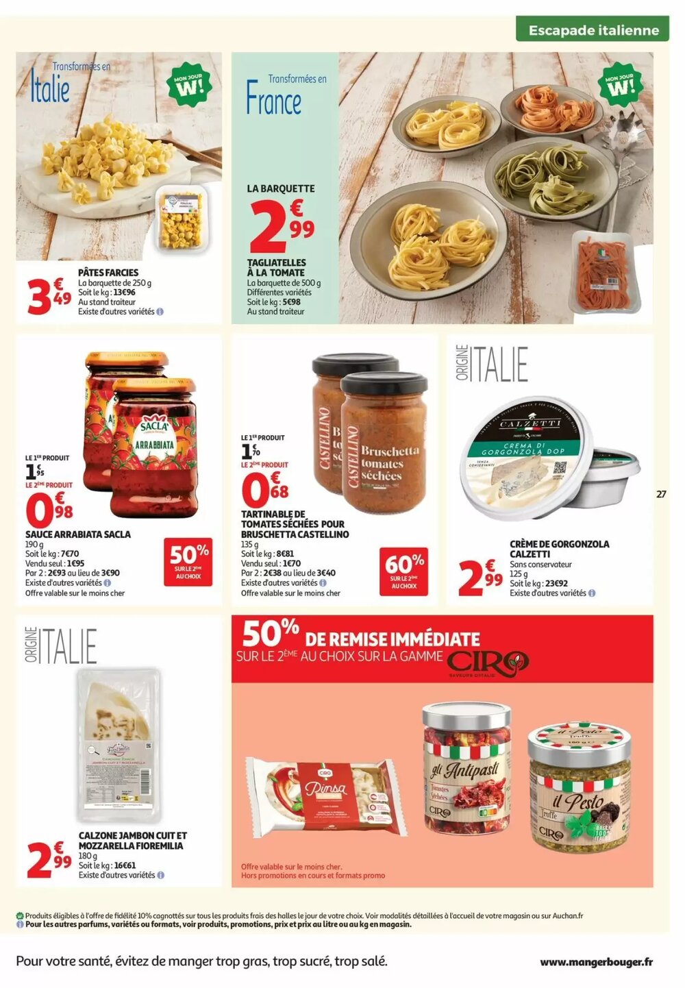 Prospectus promotionnel Auchan valable à partir du 13/01/2026 - Page 27.