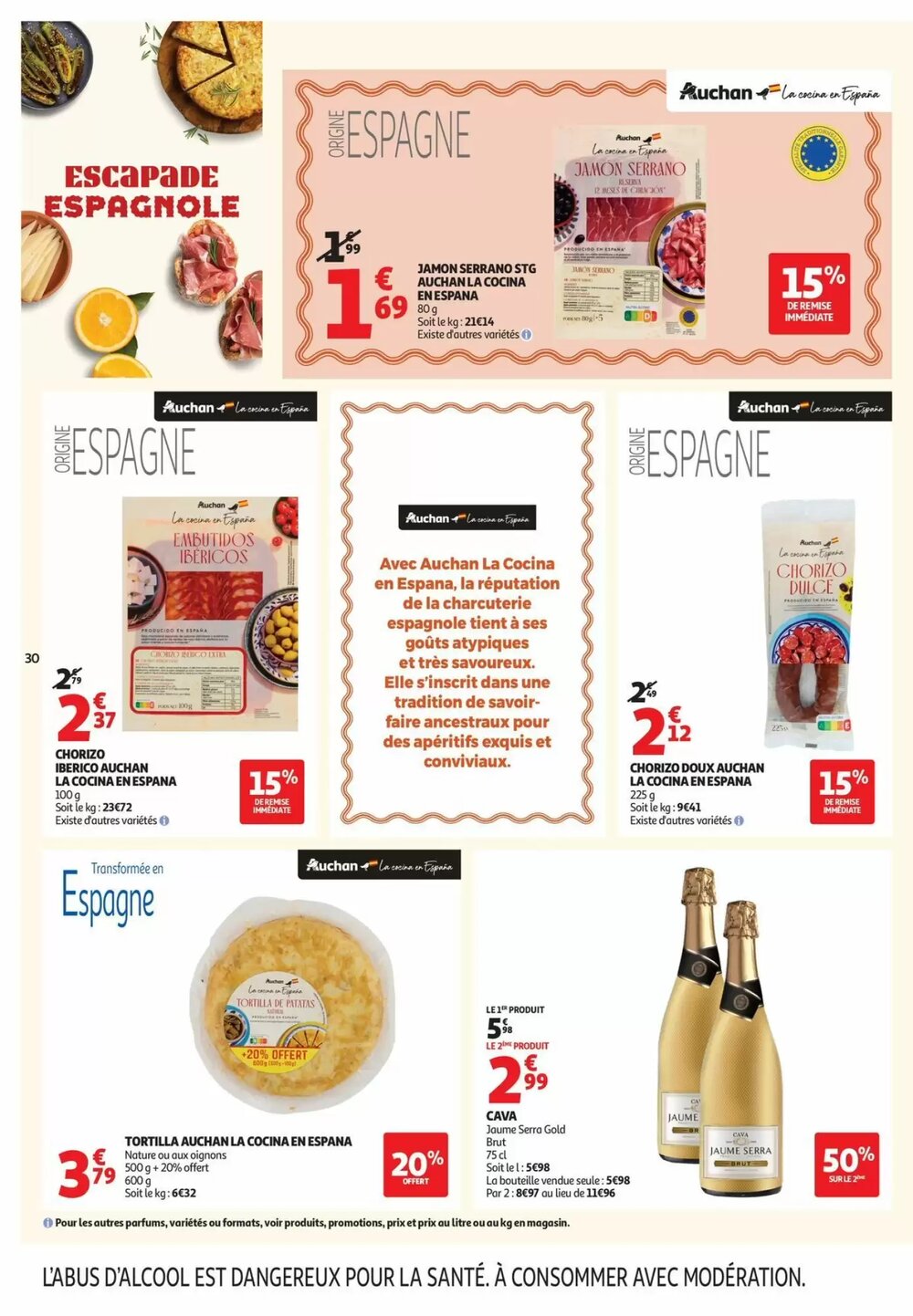 Prospectus promotionnel Auchan valable à partir du 13/01/2026 - Page 30.