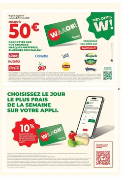 Prospectus promotionnel Auchan valable à partir du 13/01/2026 - Page 35.