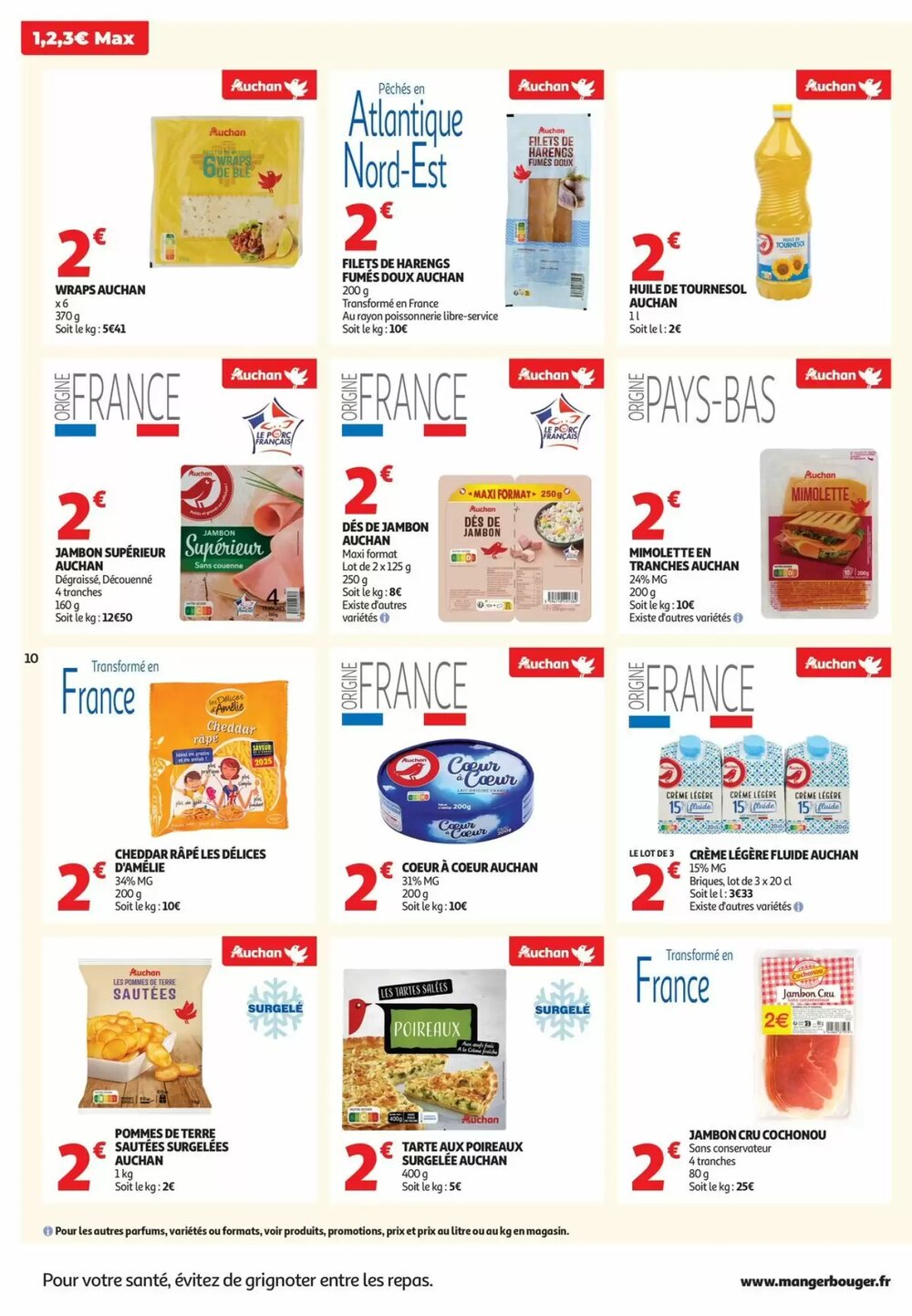 Prospectus promotionnel Auchan valable à partir du 13/01/2026 - Page 10.