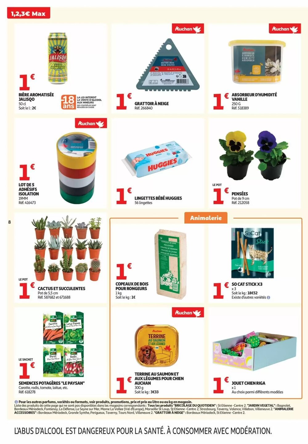 Prospectus promotionnel Auchan valable à partir du 13/01/2026 - Page 8.