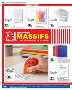 Prospectus promotionnel Carrefour valable à partir du 13/01/2026 - Page 3.