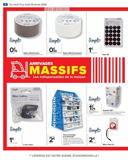 Prospectus promotionnel Carrefour valable à partir du 13/01/2026 - Page 9.