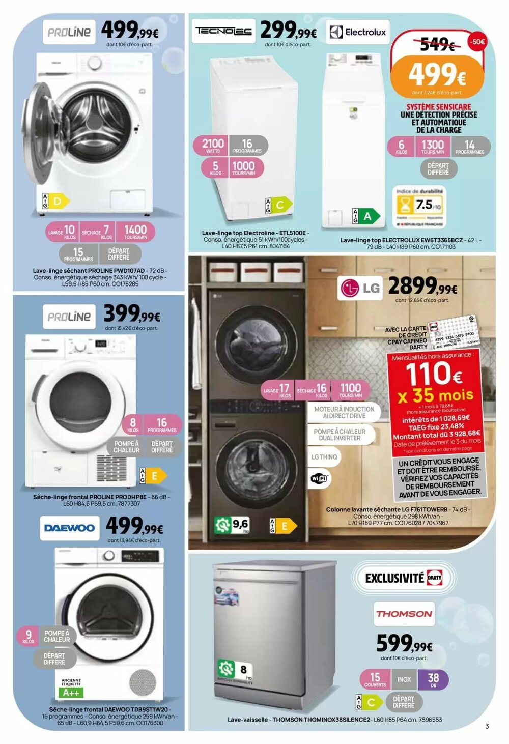 Prospectus promotionnel Darty valable à partir du 13/01/2026 - Page 3.