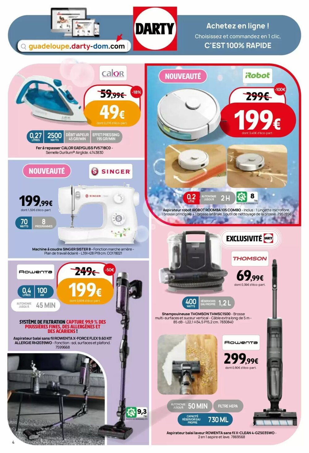 Prospectus promotionnel Darty valable à partir du 13/01/2026 - Page 4.