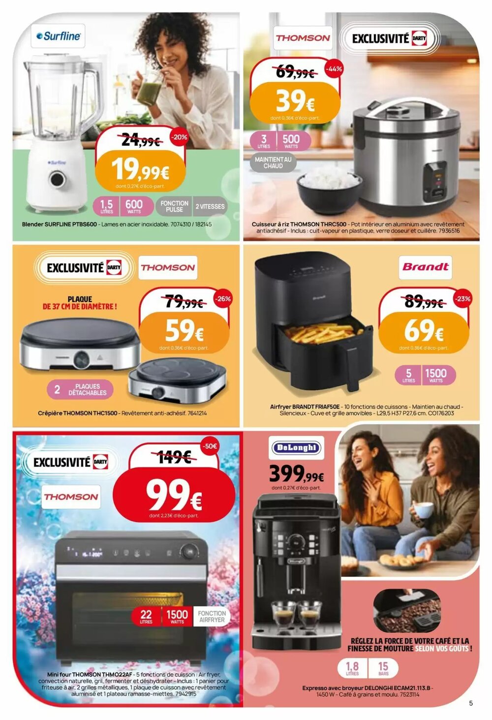 Prospectus promotionnel Darty valable à partir du 13/01/2026 - Page 5.