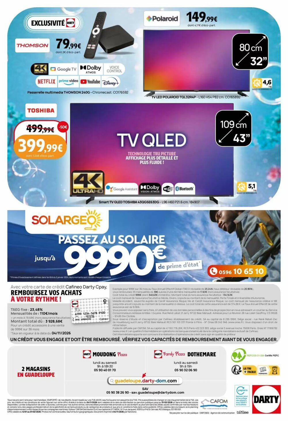 Prospectus promotionnel Darty valable à partir du 13/01/2026 - Page 8.