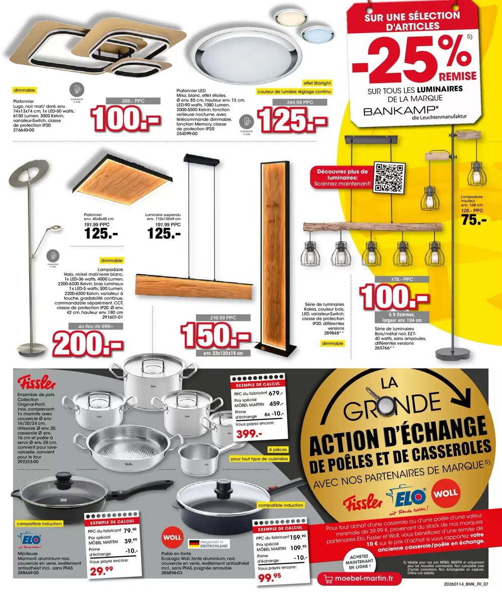 Prospectus promotionnel Möbel Martin valable à partir du 13/01/2026 - Page 7.