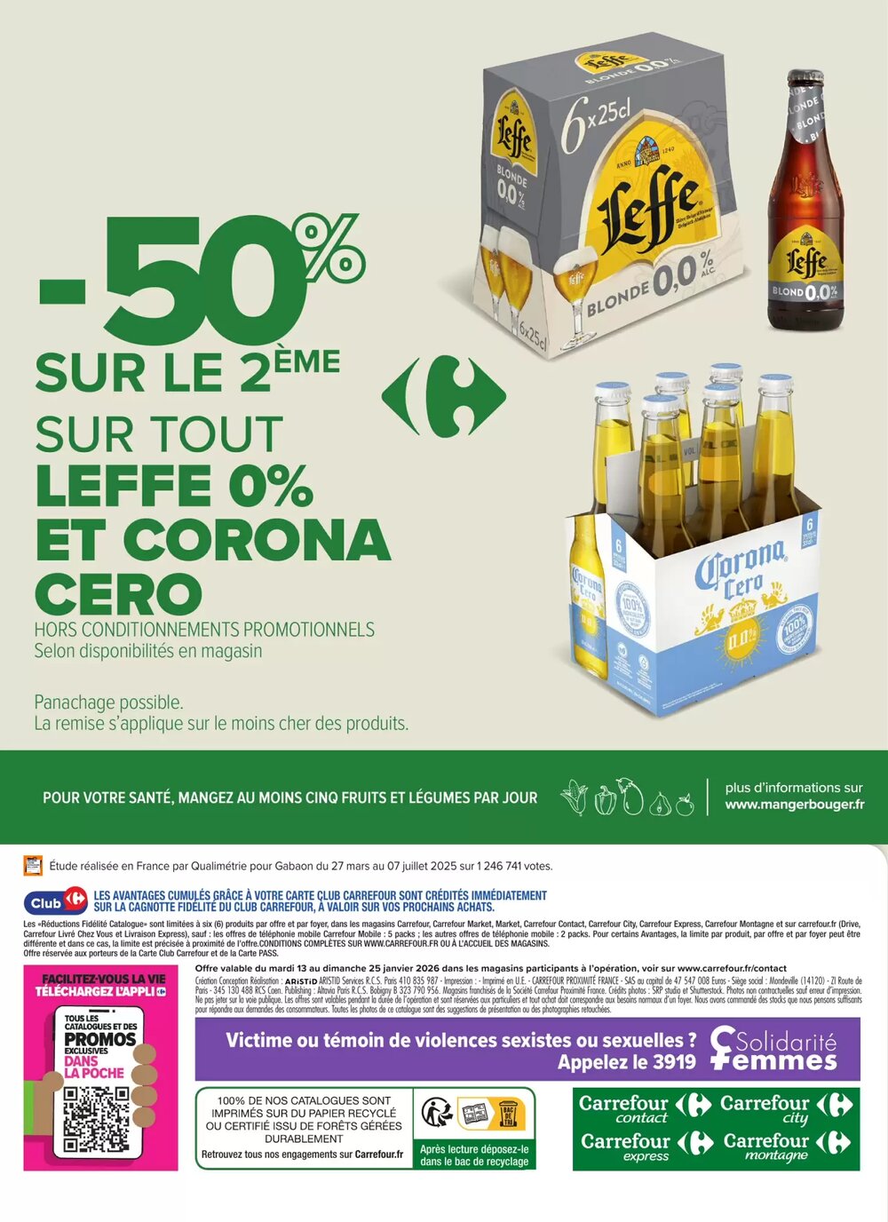 Prospectus promotionnel Carrefour valable à partir du 13/01/2026 - Page 19.