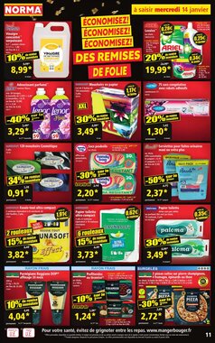 Prospectus promotionnel Norma valable à partir du 14/01/2026 - Page 11.