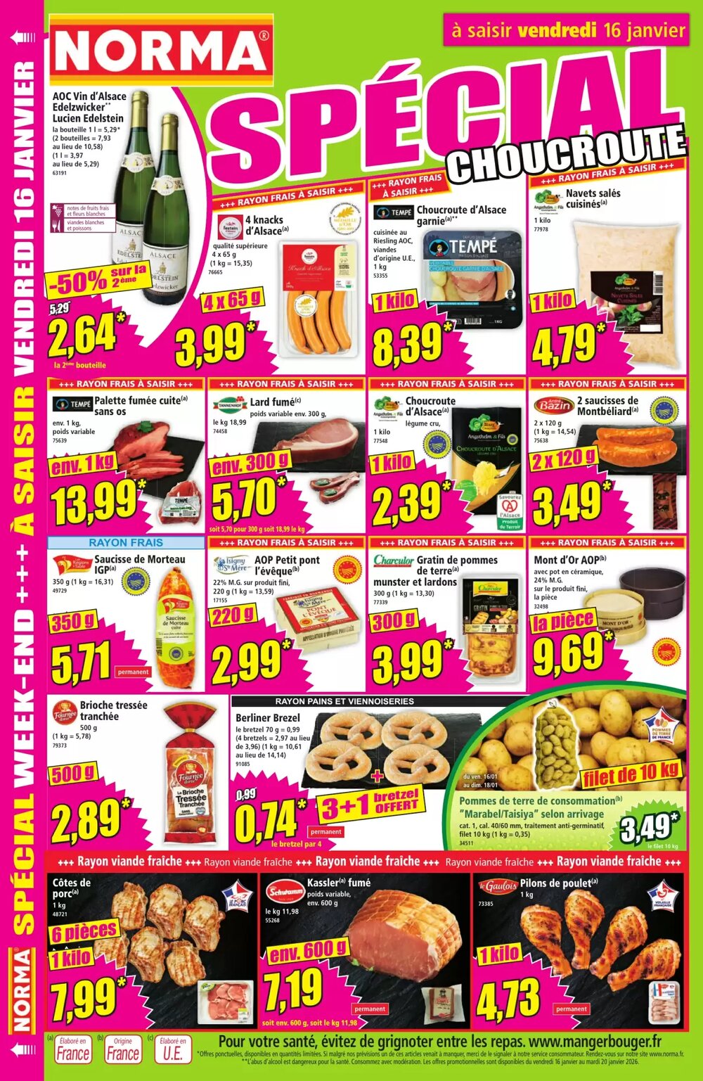 Prospectus promotionnel Norma valable à partir du 14/01/2026 - Page 14.