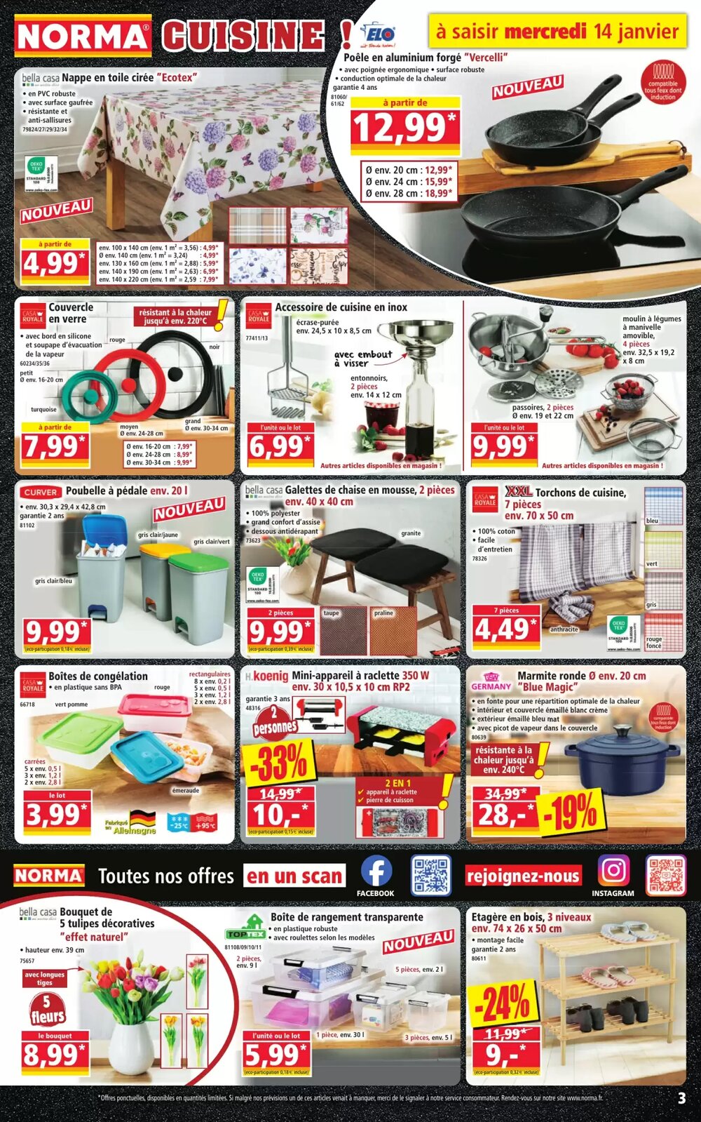 Prospectus promotionnel Norma valable à partir du 14/01/2026 - Page 3.
