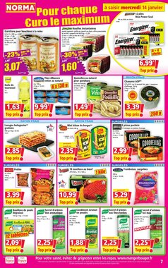 Prospectus promotionnel Norma valable à partir du 14/01/2026 - Page 7.