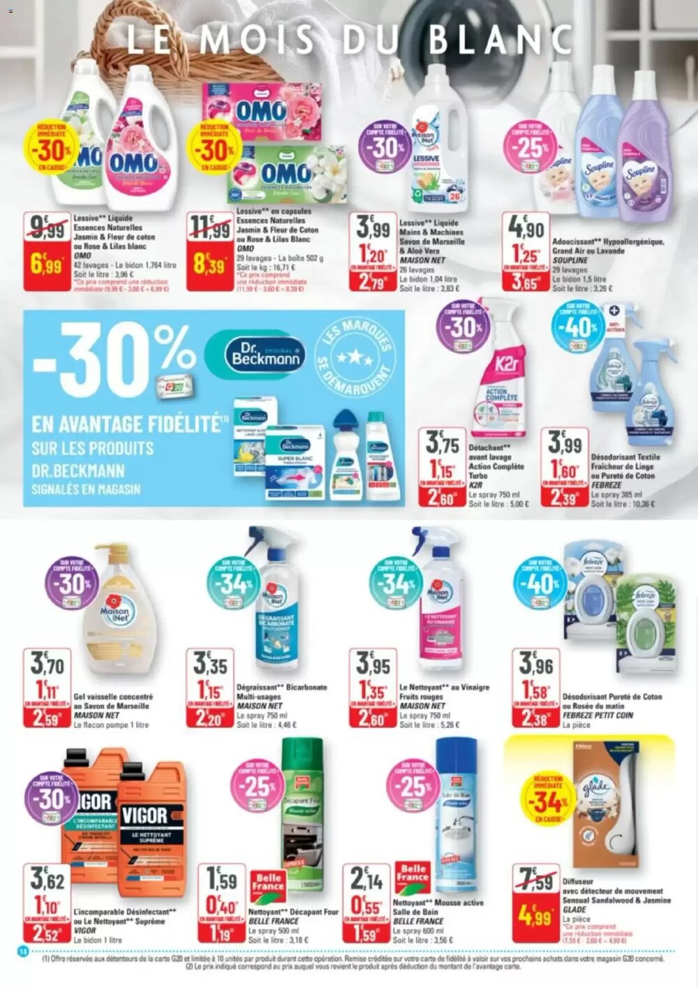 Prospectus promotionnel G20 valable à partir du 14/01/2026 - Page 14.