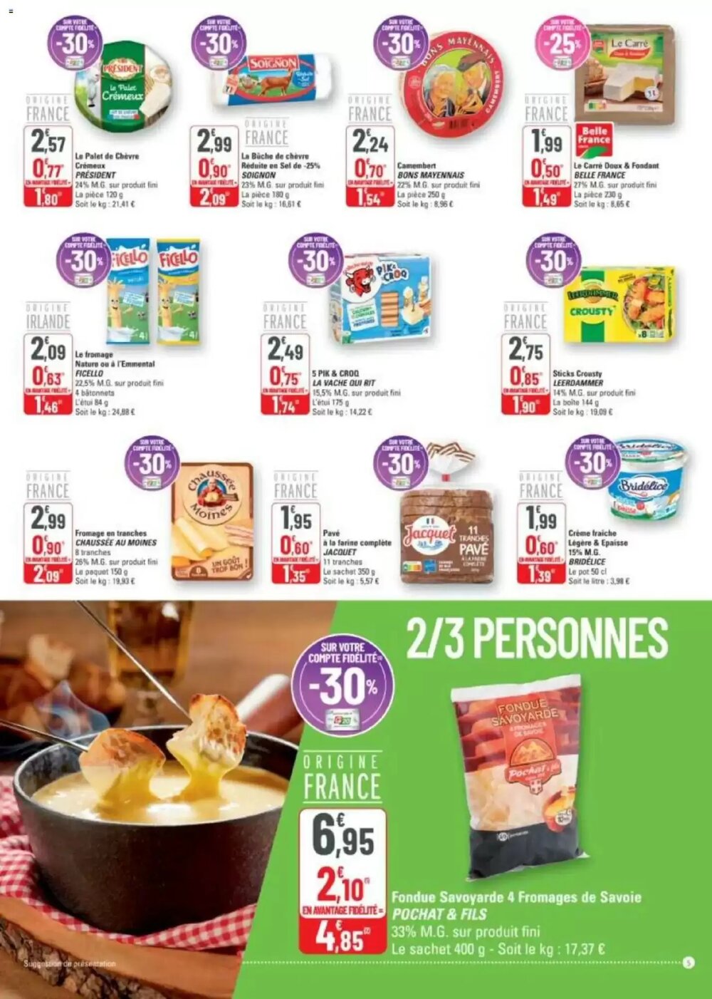 Prospectus promotionnel G20 valable à partir du 14/01/2026 - Page 5.