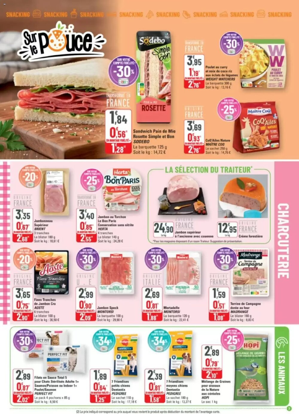 Prospectus promotionnel G20 valable à partir du 14/01/2026 - Page 7.