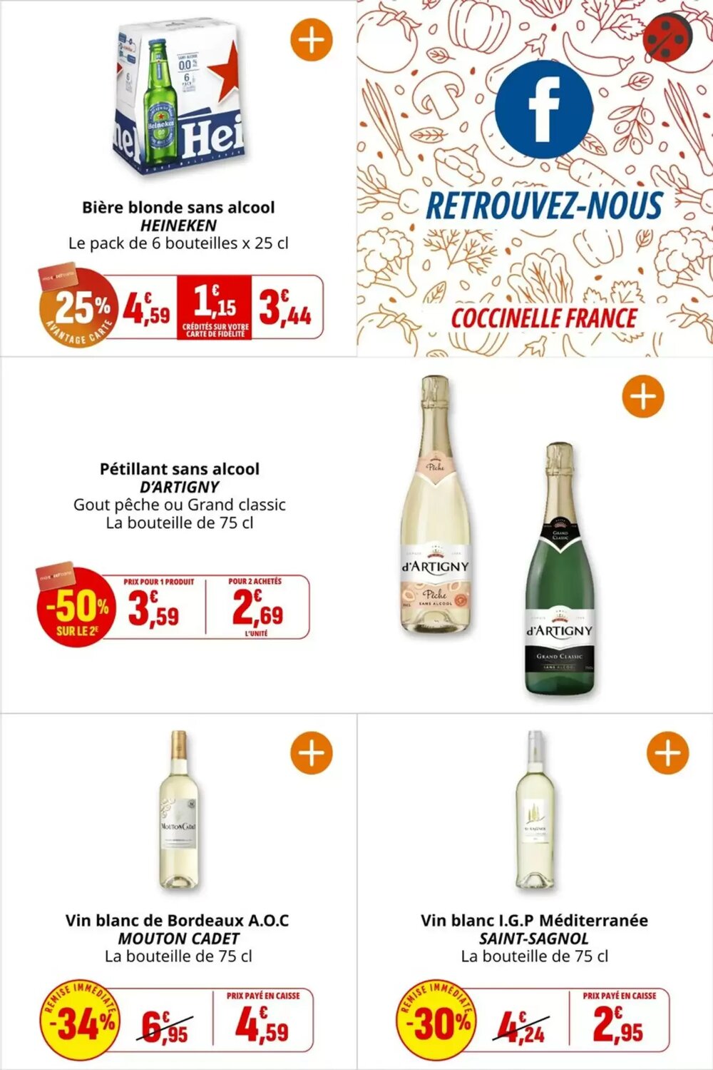 Prospectus promotionnel Coccinelle Supermarché valable à partir du 14/01/2026 - Page 30.