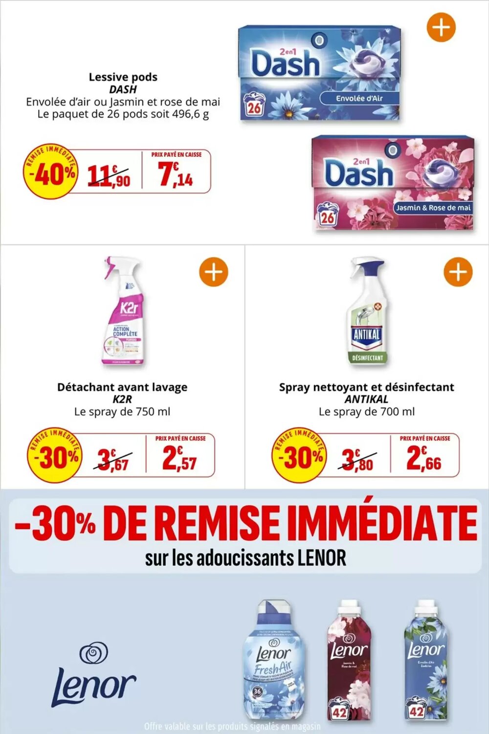 Prospectus promotionnel Coccinelle Supermarché valable à partir du 14/01/2026 - Page 33.