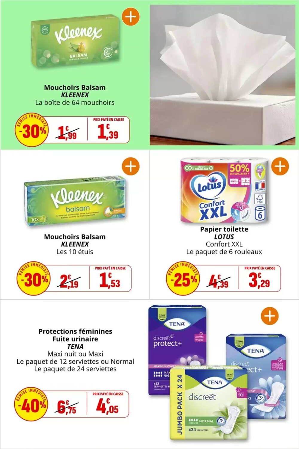 Prospectus promotionnel Coccinelle Supermarché valable à partir du 14/01/2026 - Page 36.