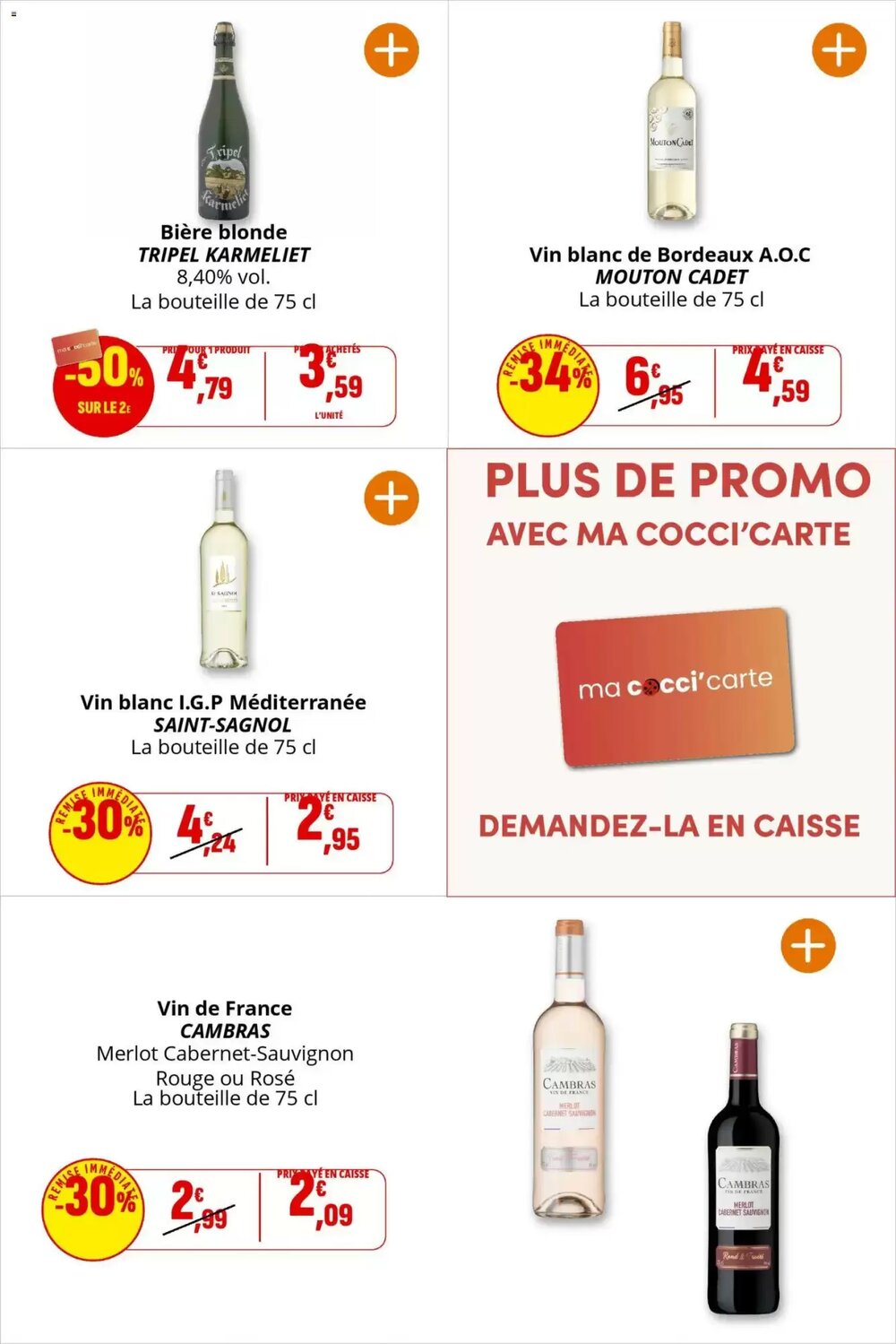 Prospectus promotionnel Coccinelle Express valable à partir du 14/01/2026 - Page 29.