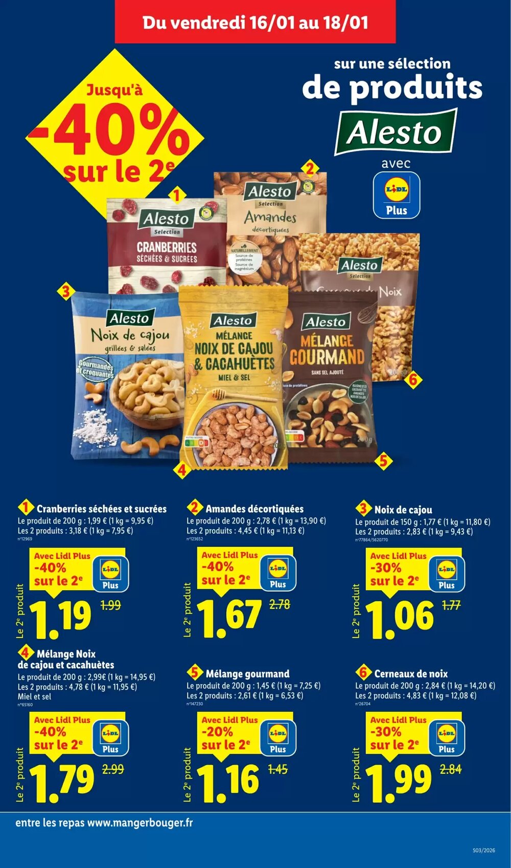 Prospectus promotionnel Lidl valable à partir du 15/01/2026 - Page 13.
