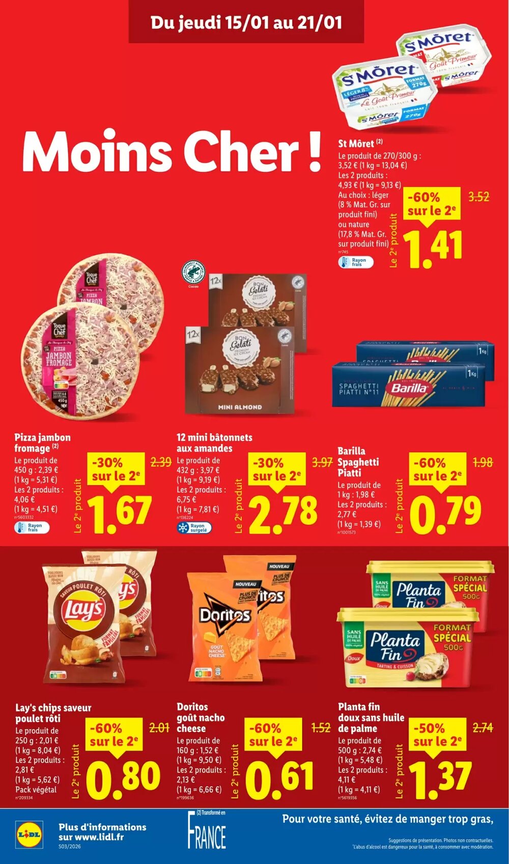 Prospectus promotionnel Lidl valable à partir du 15/01/2026 - Page 14.